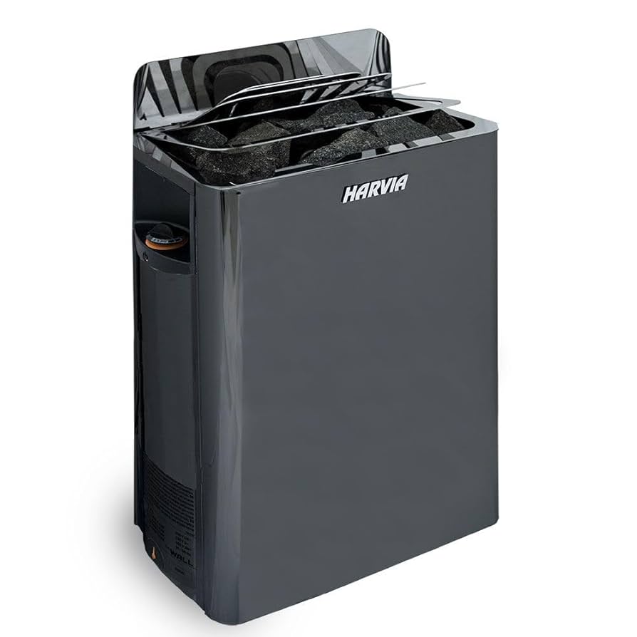 HARVIA THE.WALL60 ブラック　サウナストーブ　6kw230V WALL6 Black - harvia